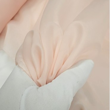 Органза матовая Виола пудровый цвет Органза матовая Виола пудровый цвет