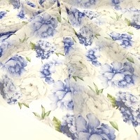 Органза Тори матовая с принтом