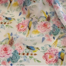 Органза матовая Виола с принтом Пионы Органза матовая Виола с принтом Пионы