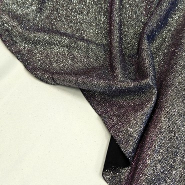 Трикотаж люрекс лунный свет хамелеон