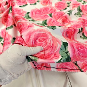 Атлас Дюпон Розы акварелью Атлас Дюпон Розы акварелью