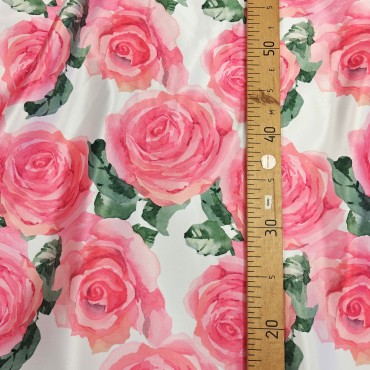 Атлас Дюпон Розы акварелью Атлас Дюпон Розы акварелью